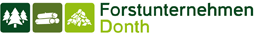 Logo zum Forstunternehmen Donth, Waltershausen